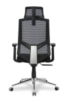 Кресло для руководителя College HLC-1500HLX/GREY Спинка - сетка Серый / Сиденье - полиэстер Серый Кресло для руководителя College HLC-1500HLX/GREY Спинка - сетка Серый / Сиденье - полиэстер Серый