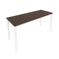 Slim Стол офисный на металлокаркасе С.СП-6.1 Белый/Антрацит металл 1580×600×750 Slim Стол офисный на металлокаркасе С.СП-6.1 Белый/Антрацит металл 1580×600×750