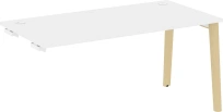 Onix Wood Стол-приставка OW.SPR-4.8 Дуб Мали/Дуб Светлый/Металл Белый 1580*800*750 Onix Wood Стол-приставка OW.SPR-4.8 Дуб Мали/Дуб Светлый/Металл Белый 1580*800*750