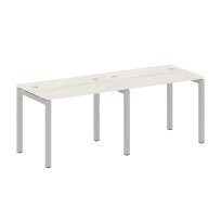 Metal System Quattro Р. ст. на 2 раб. места на П-образном м/к 50БП.СМ-2.1 Акация/Антрацит металл 2000*720*750 Metal System Quattro Р. ст. на 2 раб. места на П-образном м/к 50БП.СМ-2.1 Акация/Антрацит металл 2000*720*750