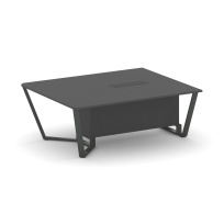 Сектор переговорного стола начальный Steel Meet L=2000 KD-PR.B.SPNW-20 / Тиквуд Светлый – Металл Антрацит / 2000×1600×750 Сектор переговорного стола начальный Steel Meet L=2000 KD-PR.B.SPNW-20 / Тиквуд Светлый – Металл Антрацит / 2000×1600×750