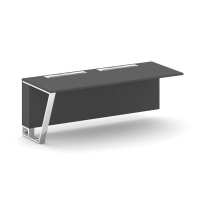 Сектор переговорного стола завершающий левый Steel Meet MD-PR.B.SPZO-20(L) / Тиквуд Светлый – Нержавеющая Сталь – Хром / 2000×800×750 Сектор переговорного стола завершающий левый Steel Meet MD-PR.B.SPZO-20(L) / Тиквуд Светлый – Нержавеющая Сталь – Хром / 2000×800×750