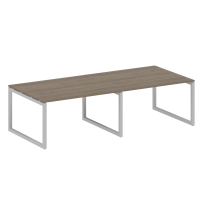 Metal System Quattro Перег. стол (2 столешницы) на О-образном м/к 50БО.ПРГ-2.3 Акация/Антрацит металл 2800*1235*750 Metal System Quattro Перег. стол (2 столешницы) на О-образном м/к 50БО.ПРГ-2.3 Акация/Антрацит металл 2800*1235*750