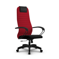 Кресло для руководителя Metta SU-BP-10 (SU-BK130-10) PL / Красный – Красный